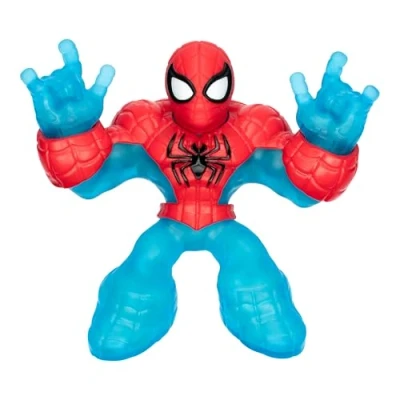 Immagine di Spiderman Glow Surge 11cm HERoeS OF GOO JIT ZU MARVEL Figurine lumineuse et extensible