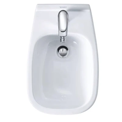 Immagine di Duravit, bidet sospeso monoforo, D Code, 2257150000, bianco