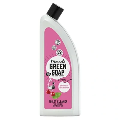 Immagine di Marcel&#039;s Green Soap Detergente per WC Patchouli e mirtilli Antibatterico, alternativa alla candeggina 100% ecologico vegano 97% biodegradabile 750 ML
