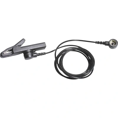 Immagine di Bernstein Tools for Electronics 9 343 Cavo di messa a terra ESD 1.50 m Connettore pressione 10 mm, Morsetto coccodrillo