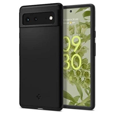 Immagine di Spigen Cover Thin Fit Compatibile con Google Pixel 6 Nero