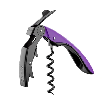 Immagine di Koala Spain Cavatappi High Tech a due tempi, scheda automatica brevettata, colore viola