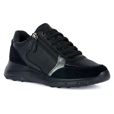 Immagine di Geox D Alleniee B, Scarpe da Ginnastica Donna, Nero, 38 EU