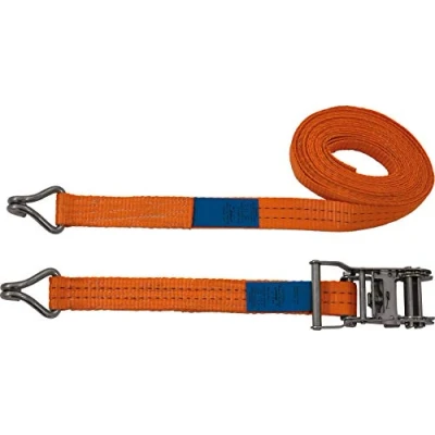 Immagine di Petex 43192835 Cinghia di fissaggio doppia Capacità carico in trazione diretta (singola/diretta)=1000 daN (L x L) 6 m 35 mm Chiusura a cricchetto EN 12195
