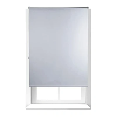 Immagine di Relaxdays, Bianca Tenda a Rullo Oscurante, Termica, Isolante, Adesiva, per Finestre, 120x160 cm, Tessuto L: 116, 50% Poliestere 30% plastica 20% Alluminio, 120 X 160