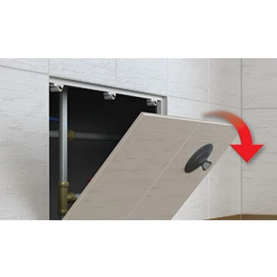 Immagine di PORTA REVISIONE Botola ispezione MAGNETICO Piastrelle BAR: 600 x 300mm
