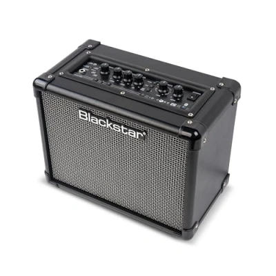 Immagine di Blackstar ID Core 10 v4 BT Amplificatore Combo per Chitarra Elettrica con Effetti/Tuner Integrati e Ingresso Line In/Streaming Registrazione Diretta USB C, Attenuazione Potenza a 1 Watt.