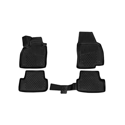 Immagine di Element Tappetini in Gomma Premium Antiscivolo su Misura per VW Polo V 5 Typ 6R/6C/61I AW MK6 2017 2020