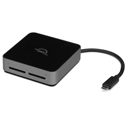 Immagine di OWC Atlas Dual SD Card Reader, USB C Slot SDXC UHS II (OWCTCDSDRDR)