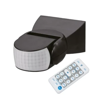 Immagine di Maclean Rilevatore di movimento PIR, a infrarossi, con telecomando, max. 1200W (lampada incandescenza), 300W (LED), MCE241 (Nero)