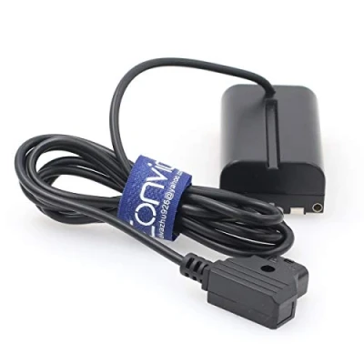 Immagine di Eonvic F970 a DTap Dummy Batteria Cavo di Alimentazione NP F550 F570 F L Series D tap per Sony Atomos Shogun Ninja V Monitor