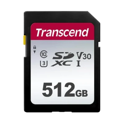 Immagine di Transcend Premium 300S Scheda SDXC 512 GB Class 10, UHS I, 3, v30 Video Speed