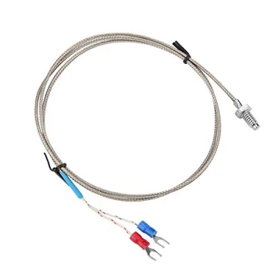 Immagine di cavo sensore temperatura Sonda di misurazione filo M6 BSW termocoppia tipo K con 1 5 metri(1M)