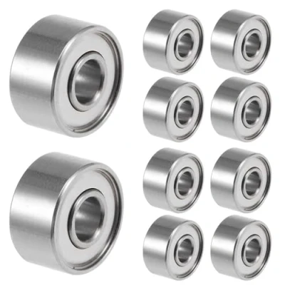 Immagine di 10 cuscinetti A sfera 693ZZ, 3 x 8 4 mm Micro Cuscinetto Sfere Gola Profonda In Acciaio