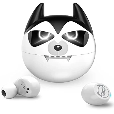 Immagine di AMAFACE Husky Cuffie bluetooth bambini auricolari senza fili con Mic 36H Playtime IPX5 impermeabile Hifi Stereo touch control Wireless USB C Fast Charge per Smartphone…