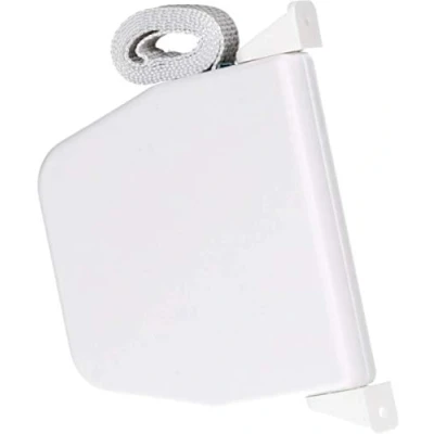 Immagine di Schellenberg 50151 Mini Avvolgitore esterno per cinghia di tapparella, sistema Mini, richiudibile, colore: Bianco