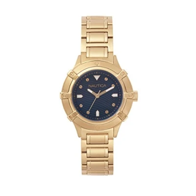 Immagine di Nautica Orologio Analogico Classico Quarzo Donna con Cinturino in Acciaio Inox NAPCPR005