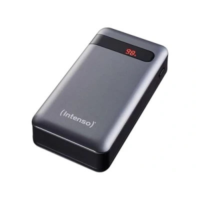 Immagine di Intenso PD20000 Power bank 20000 mAh Ricarica rapida 3.0, Consegna di potenza 3.0 LiPo Nero Indicazione stato