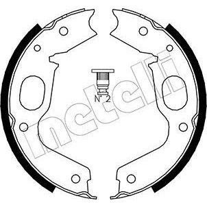 Immagine di METELLI 53 0264 Freno di Stazionamento con accessori MITSUBISHI: PAJERO 2