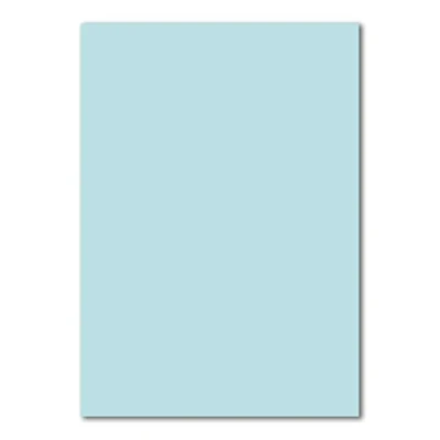 Immagine di FarbenFroh Foglio di cartoncino in formato DIN A5, 240 g/m² , colori vivaci 50 Bogen 19 azzurro
