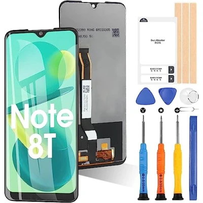 Immagine di ARSSLY LCD Display per Xiaomi Redmi Note 8T M1908C3XG 6,3&quot; Schermo Digitizer Touch Screen Replacement Assembly con Riparazione Kit, Nero