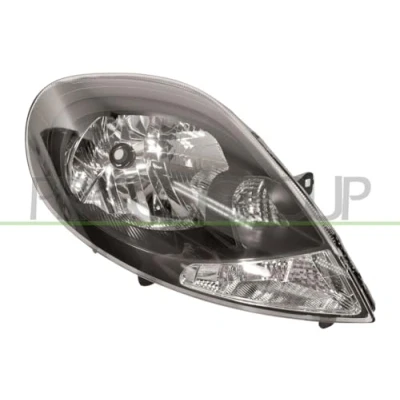 Immagine di PRASCO OP9344833 fari Dx H4 nero senza motore regolazione assetto OPEL: Vivaro A Van, Combi, RENAULT: TRAFIC 2 Bus, Kasten