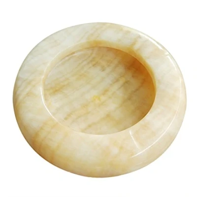 Immagine di Btibpse Pietra Rotonda posacenere Sfera Multicolore onice Sigaro/Sigaretta
