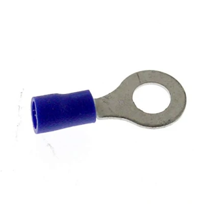 Immagine di SeKi 14018 Terminali ad anello isolati, M6, 1,5 2,5 mm, 25 pezzi, colore: Blu