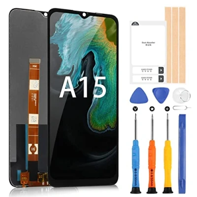 Immagine di ARSSLY LCD Schermo per Oppo A15 CPH2185/Oppo A15S CPH2179 6,52 Pollice Display Touch Screen Assemblea di Vetro Digitalizzatore con Riparazione Kit