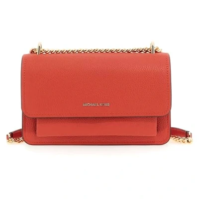 Immagine di Michael Kors Claire Shoulder Borsa a tracolla, Donna, Taglia: One Size, Burnt sienna