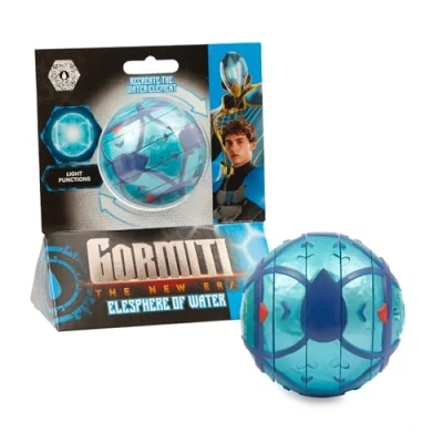Immagine di GORMITI THE NEW ERA Elesfera Del Clan Dell&#039;Acqua Carter, Ricrea L&#039;Elemento Acqua Ruotando Gli Anelli E La Sfera Si Illuminerà, Per Bambini A Partire Dai 3 Anni