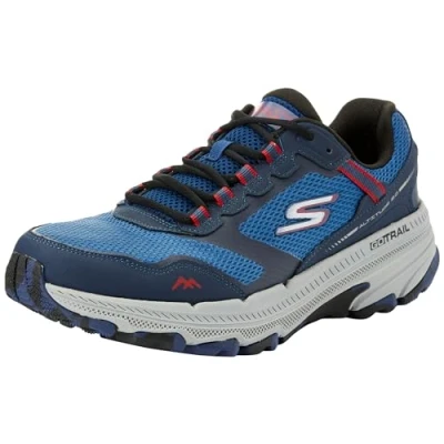 Immagine di Skechers Performance GO RUN trail Altitude 2.0 Scarpe da running, Uomo, Taglia: 41, Navy/red Pelle e tessuto