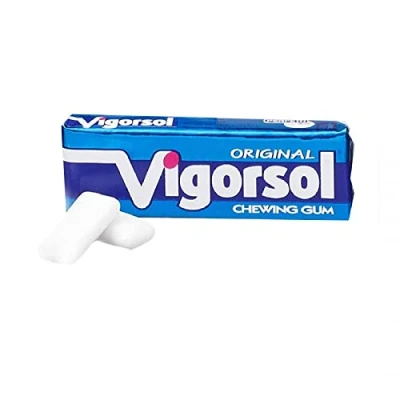 Immagine di 30 PACCHETTI GOMME DA MASTICARE VIGORSOL ORIGINAL AZZURRO CHEWING GUM CLASSICHE