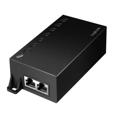 Immagine di LogiLink POE007 Iniettore PoE 10 / 100 1000 MBit/s IEEE 802.3bt, IEEE802.3af (15.4 W), IEEE802.3at (30 W)