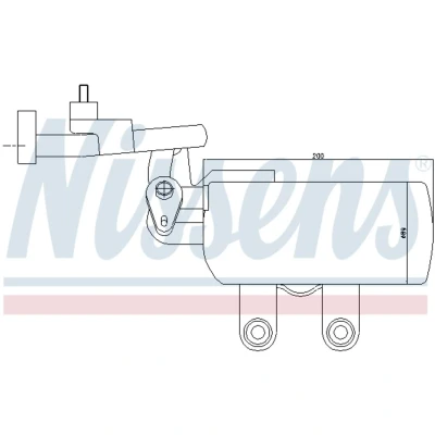 Immagine di NISSENS 95385 Essiccatore Climatizzatore R 134a Alluminio VOLVO: V50, C70 2 Cabriolet