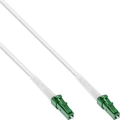 Immagine di InLine® Cavo LWL Simplex, FTTH, LC/APC 8 a 8, 9/125µm, OS2, 5 m