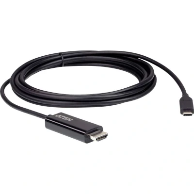 Immagine di ATEN USB C® / HDMI Cavo adattatore Spina C®, A 2.70 m Nero UC3238