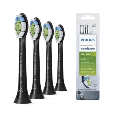Immagine di Philips Opzetborstels set 4st. zwart w2 optimal white bh HX606411