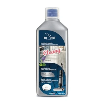 Immagine di PHURE Detergente Concentrato per Robot Lavapavimenti e Aspirazione con Igienizzante Multisurface 1000ml pulizia senza aloni sostenibile Adatto a tutti i (MULTI SURFACE, Lavanda)