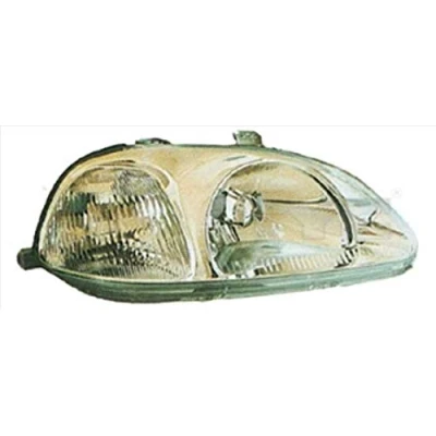 Immagine di TYC 20 3184 11 2 Fari Sx H4 per veicolo circolazione Dx senza motore elettrico, portalampada HONDA: CIVIC 6 Hatchback