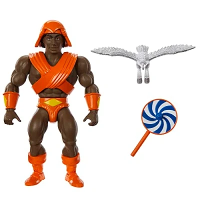 Immagine di Masters of the Universe Origins Personaggio Hypno con Armatura Snake, Action Figure MOTU Snodata da Collezione Accessori e Mini Fumetto, Giocattolo per Bambini, 6+ Anni, HKM71​​