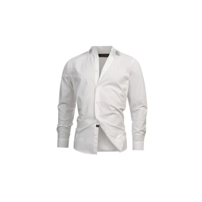 Immagine di Indicode Jeans Langarm Inkamby Camicia, Uomo, Taglia: Small, Offwhite