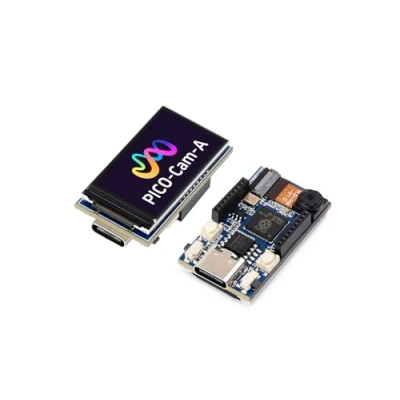 Immagine di RP2040 Fotocamera MCU Scheda Basata su Raspberry Pi Microcontrollore, di Sviluppo per con in Scala Grigi HM01B0 e LCD IPS da 1.14 pollici