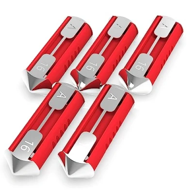 Immagine di AUPROTEC Fusibile Torpedo 5A 40A Fusibili Tipo Bosch selezione: 16A Ampere rosso, 5 pezzi