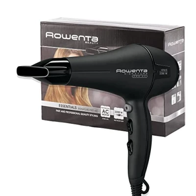 Immagine di Rowenta CV7810F0 Asciugacapelli, 2200 W, effetto antistatico, 2 regolazioni di velocità, apporta lucentezza