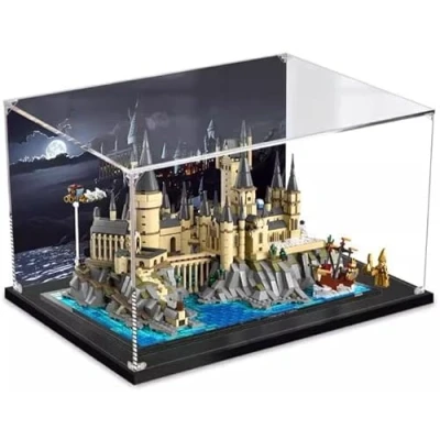 Immagine di Teca per 76419 Castello e Parco di Hogwarts, A Prova Polvere Vetrina in Acrilico Acrylic Display Case ( Non Incluso Modello )