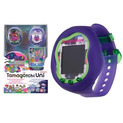 Immagine di Bandai Tamagotchi Uni connesso con orologio da polso Animale interattivo in italiano Modello Monster Mostri Giocattolo per bambini di 6 anni e più 43356