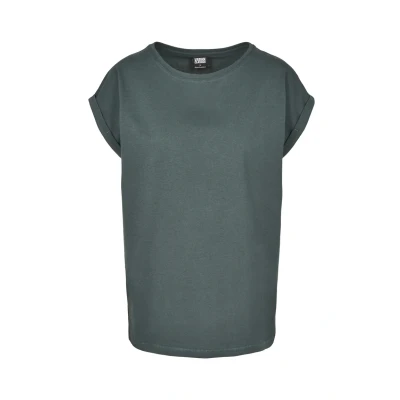 Immagine di Urban Classics Extended Shoulder Tshirt basic, Donna, Taglia: XS, Bottlegreen