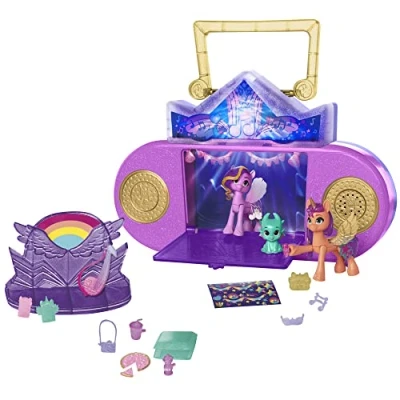 Immagine di My Little Pony Hasbro Lascia Il Tuo Segno Musical Melody, playset con luci e Suoni, 3 Personaggi, per Bambini dai 5 Anni in su, Multi, F3867