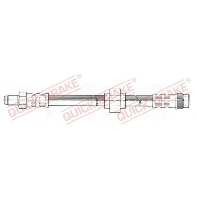 Immagine di QUICK BRAKE 32.987 Tubi Freno 495mm M10x1 con filettatura interna, esterna